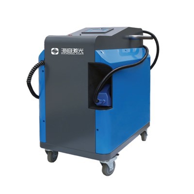 Fiber laser rensemaskine